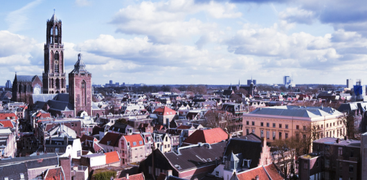 Utrecht bovenaanzicht